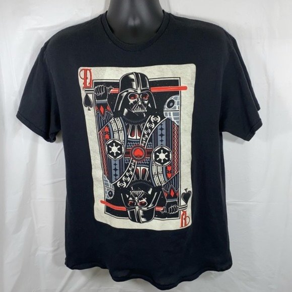 Star Wars Darth Vader Playing Card Tee